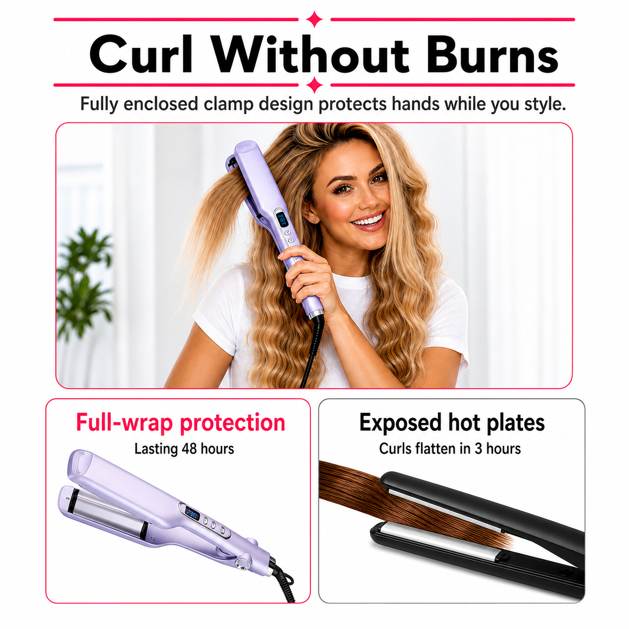 Curling Iron Beachy Waver