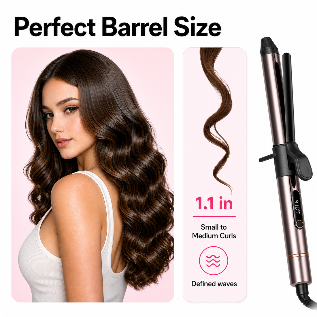 Alabama Barker Barrel Curling Irons