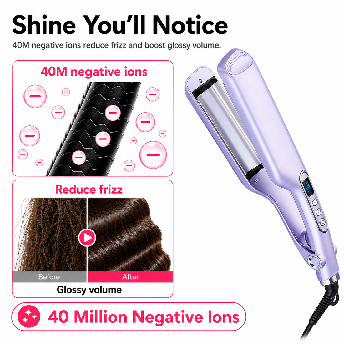 Curling Iron Beachy Waver