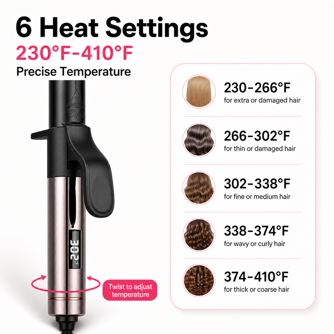 Alabama Barker Barrel Curling Irons