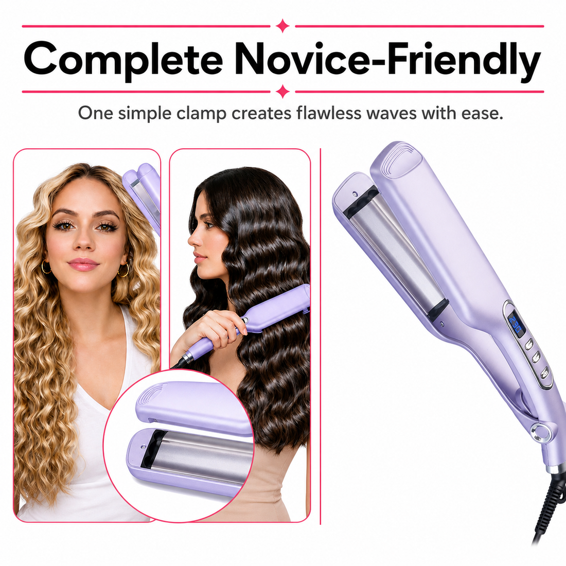 Curling Iron Beachy Waver