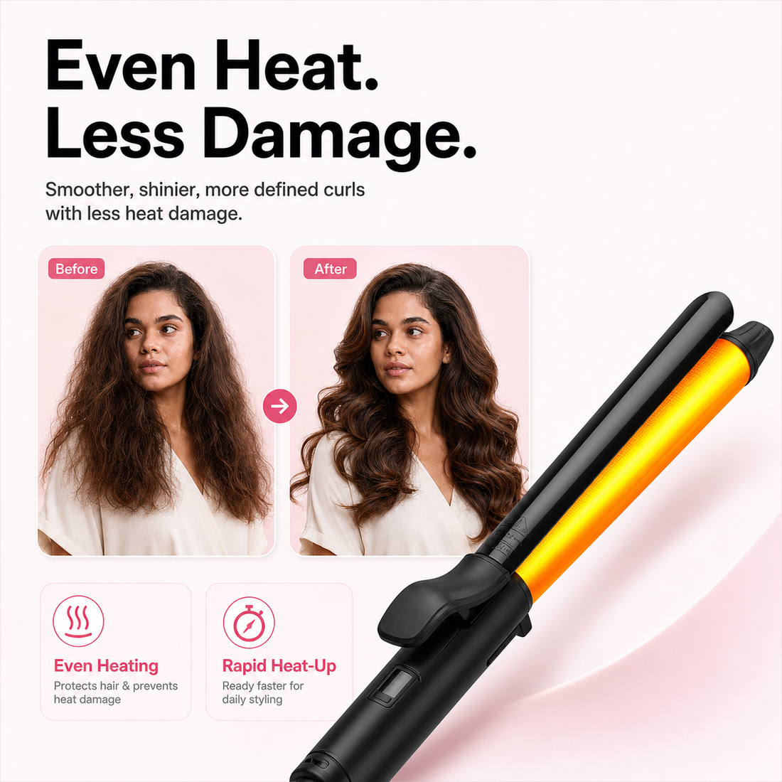 Alabama Barker Barrel Curling Irons