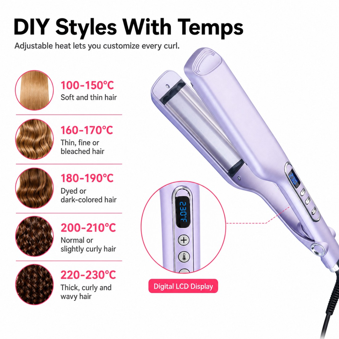 Curling Iron Beachy Waver